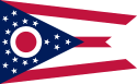 The flag of the State of Ohio.